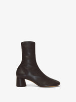 Side image of GLOVE STRETCH ANKLE BOOTS in Black