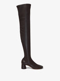 Side image of GLOVE STRETCH OVER-THE-KNEE BOOTS in Black