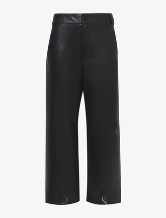 Still life image of Kay Leather Pant in BLACK