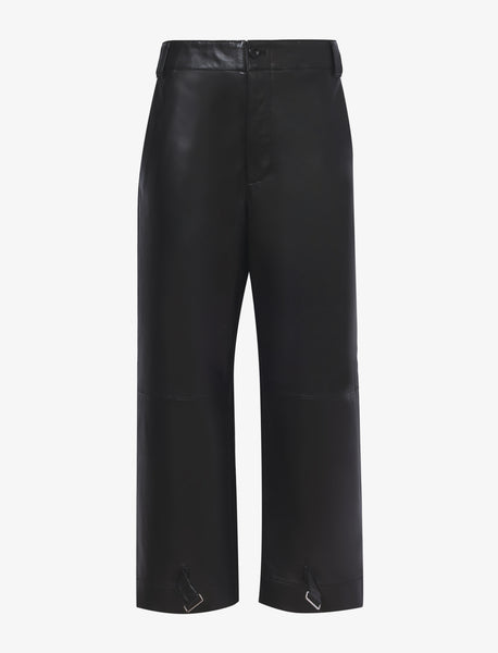 【関税込み】Proenza Schouler レザーパンツ Proenza Schouler White Label Kay Pant in Lightweight Leather