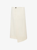 Still Life image of Wool Twill Skirt in BONE
