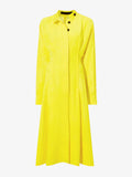 Still Life image of Crushed Matte Satin Dress in YELLOW