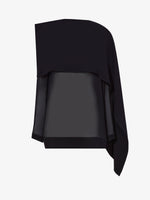 Still Life image of Technical Chiffon Top in BLACK