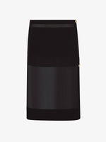 Still Life image of Technical Chiffon Skirt in BLACK