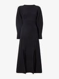 Still Life image of Wool Viscose Boucle Dress in BLACK