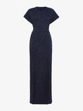 Still Life image of Technical Sequin Knit Dress in NAVY