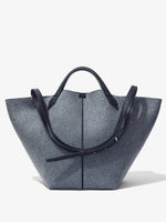 Front image of XL Chelsea Tote in Felt in slate