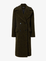 Still Life image of Melange Wool Boucle Coat in FAWN