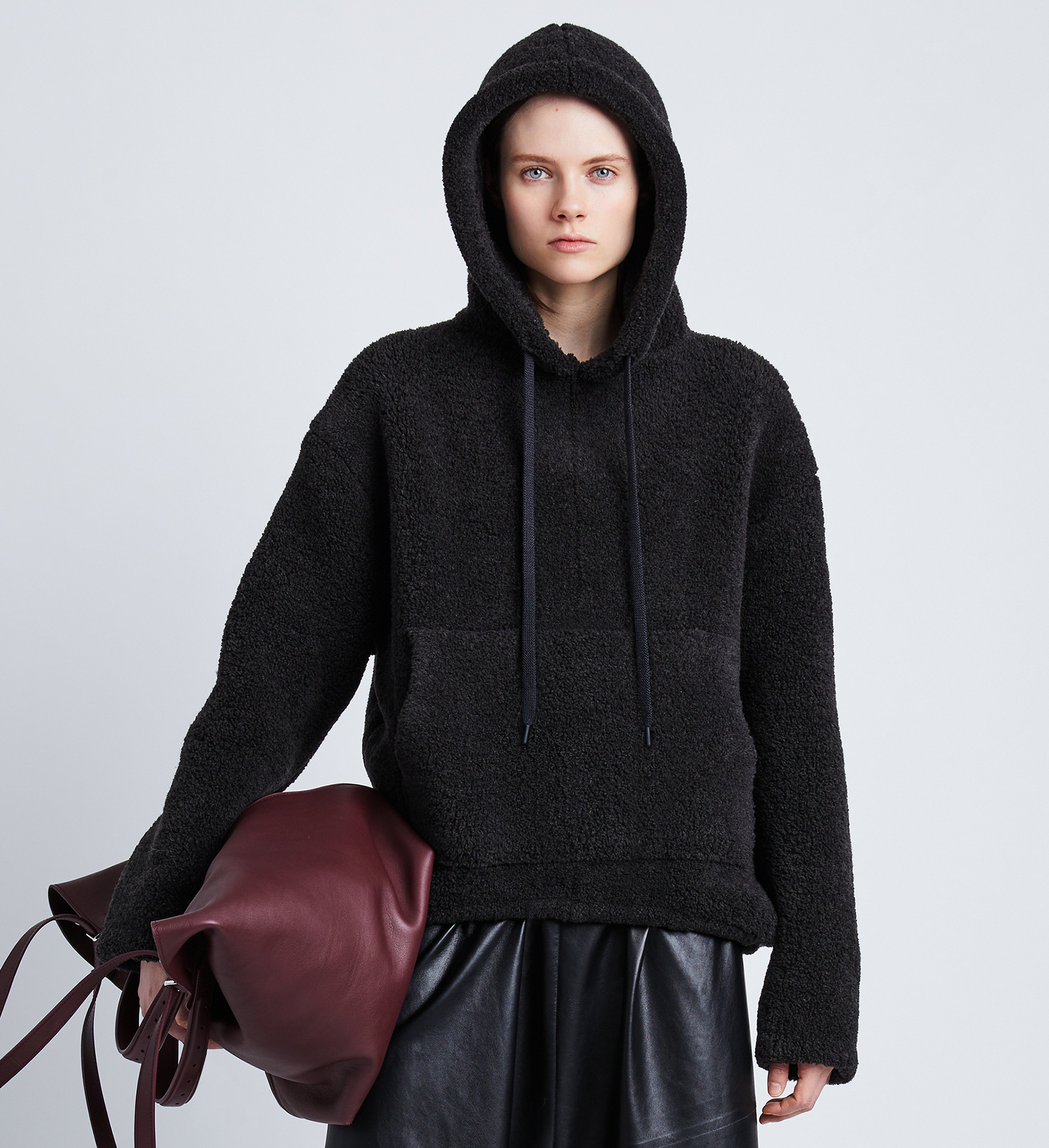 Technical Boucle Knit Hoodie – Proenza Schouler