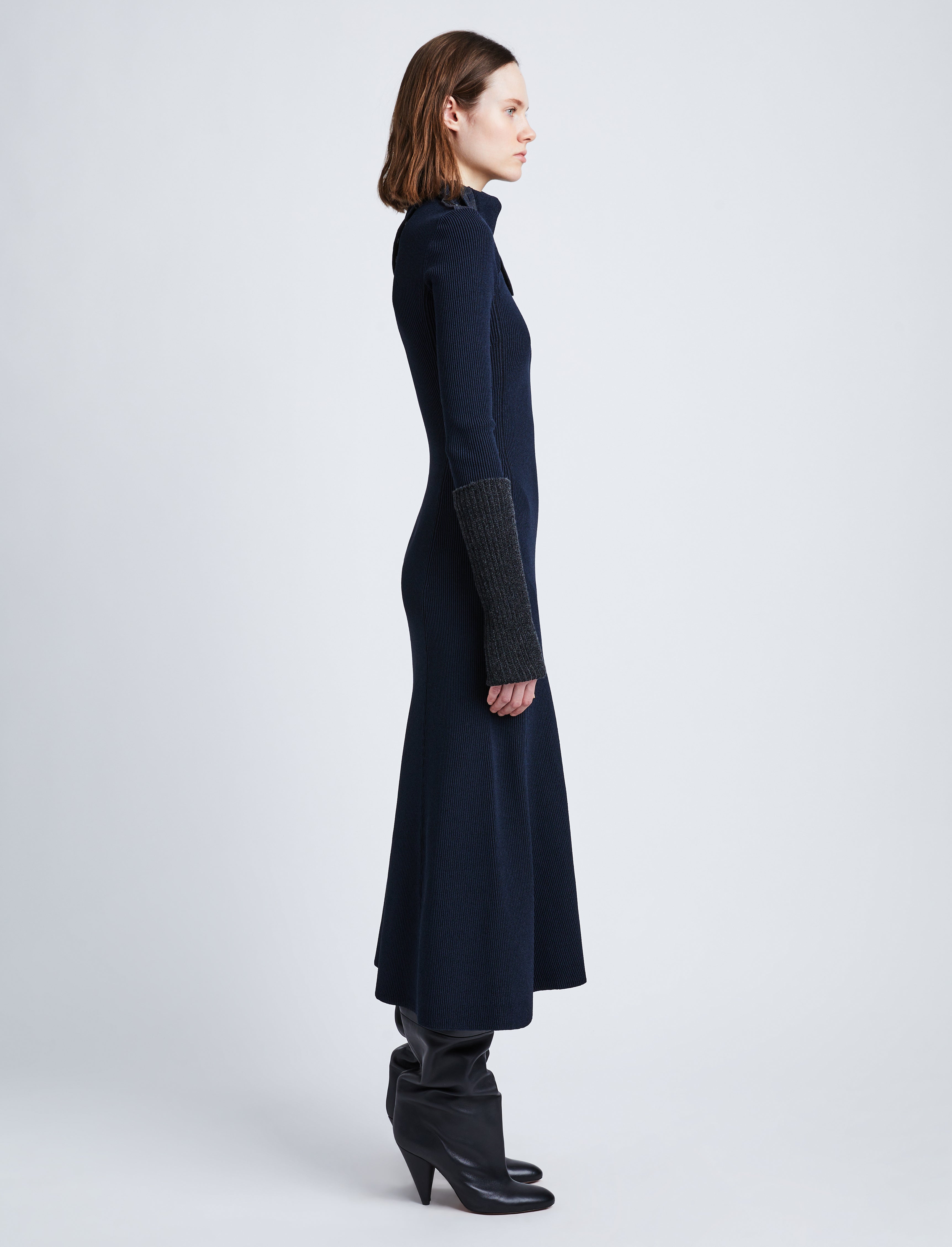 Fine Rib Knit Dress – Proenza Schouler
