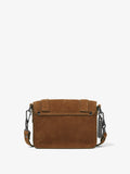 Back image of Suede PS1 Mini Crossbody Bag in WALNUT