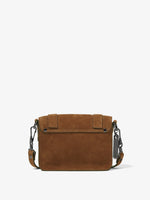 Back image of Suede PS1 Mini Crossbody Bag in WALNUT