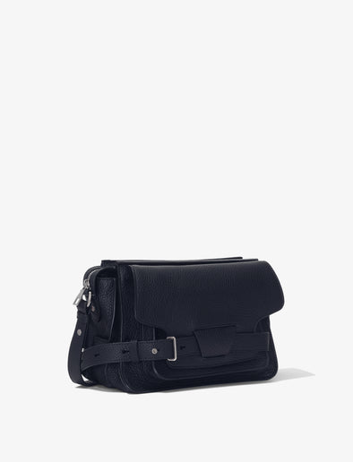 Side image of Beacon Saddle Bag in BLACK