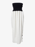 Still Life image of Viscose Crepe Knit Dress in WHITE