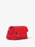 Side image of Beacon Saddle Bag in ROSSO