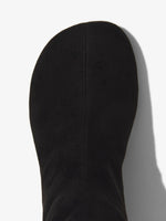 Aerial image of toe of GLOVE STRETCH OVER THE KNEE BOOTS in BLACK