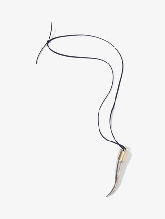 Horn Pendant Necklace