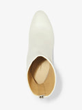 Aerial image of CONE ANKLE BOOTS in CREAM