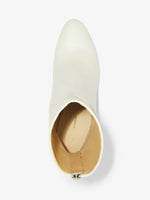 Aerial image of CONE ANKLE BOOTS in CREAM