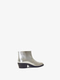 3/4 Back image of BRONCO ANKLE BOOTS in SILVER
