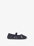 Side image of GLOVE MARY JANE FLATS in BLACK