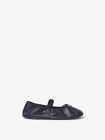Side image of GLOVE MARY JANE FLATS in BLACK