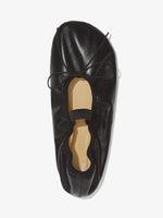 Aerial image of GLOVE MARY JANE FLATS in BLACK