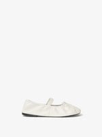Side image of GLOVE MARY JANE FLATS in CREAM
