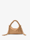 Front image of Mini Drawstring Bag in SAND