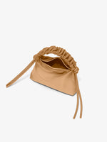 Interior image of Mini Drawstring Bag in SAND