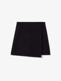 Still Life image of Tweed Wrap Skirt in BLACK