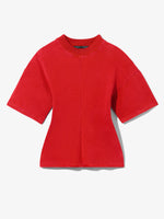 Still Life image of Eco Cotton Waisted T-Shirt in POPPY
