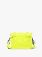 Back image of Carved Python PS1 Mini Crossbody Bag in SULPHUR