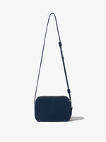 Back image of Suede Watts Camera Bag in NAVY