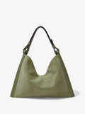 Back image of Minetta Bag In Suede in bamboo