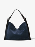 Back image of Minetta Bag In Suede in navy/black