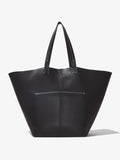 Back image of XL Bedford In Leather in black