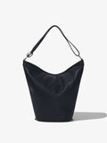 Back image of Spring Bag In Leather in black