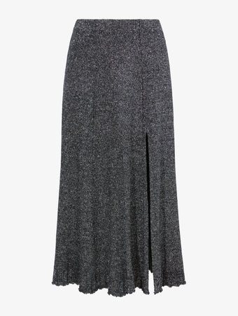 Still Life image of Lidia Skirt in BLACK/SILVER