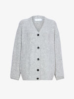 Still Life image of Alana Cardigan in LIGHT GREY MELANGE