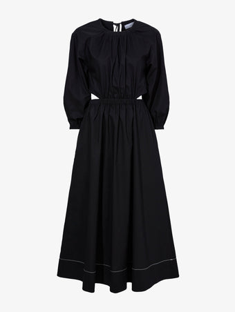 Still Life image of Nora Backless Dress in BLACK