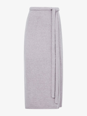 Still Life image of Zadie Wrap Skirt in FIG