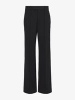 Flat image of Weyes Pant in Matte Viscose Crepe in black