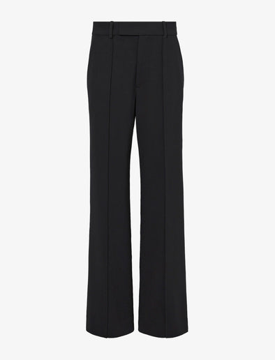 Flat image of Weyes Pant in Matte Viscose Crepe in black