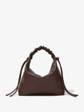 Back image of Medium Drawstring Shoulder Bag in MOCHA