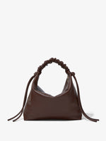 Back image of Medium Drawstring Shoulder Bag in MOCHA