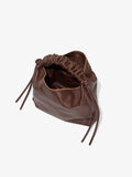 Aerial image of Medium Drawstring Shoulder Bag in MOCHA