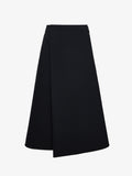 Flat image of Helen Skirt In Bi-Stretch Crepe in black