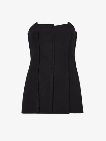 Still Life image of Corinne Strapless Top in BLACK