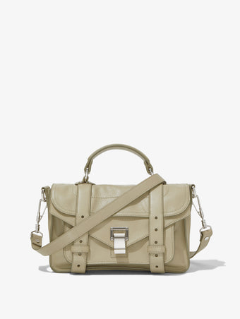 Front image of PS1 Tiny Bag in CEMENT